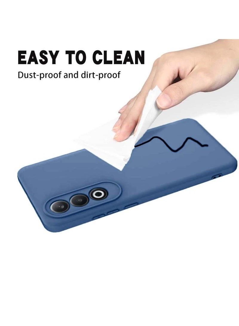 Wtech OnePlus Nord CE4 5G 2024 Premium Liquid Silicone Case Cover - Storm Blue - Image 4