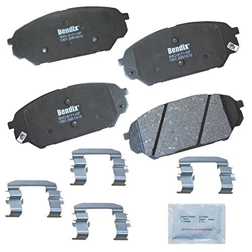 Bendix Priority1 CFC1301 Ceramic Front Brake Pads for Hyundai Veracruz 2012-2007 - Image 1
