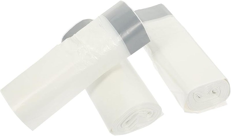 أكياس القمامة بسماكة وحبل سحب 60 قطعة قوية مقاومة للتمزق تحبس الروائح للاستخدام في المطبخ والحمام والمنزل - Image 2