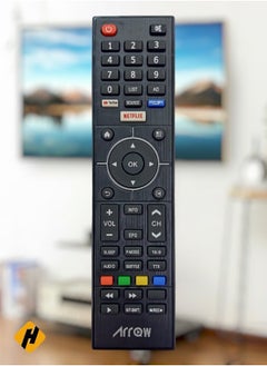 Arrow Remote Replacement Remote Control For Arrow Smart TV LCD LED 