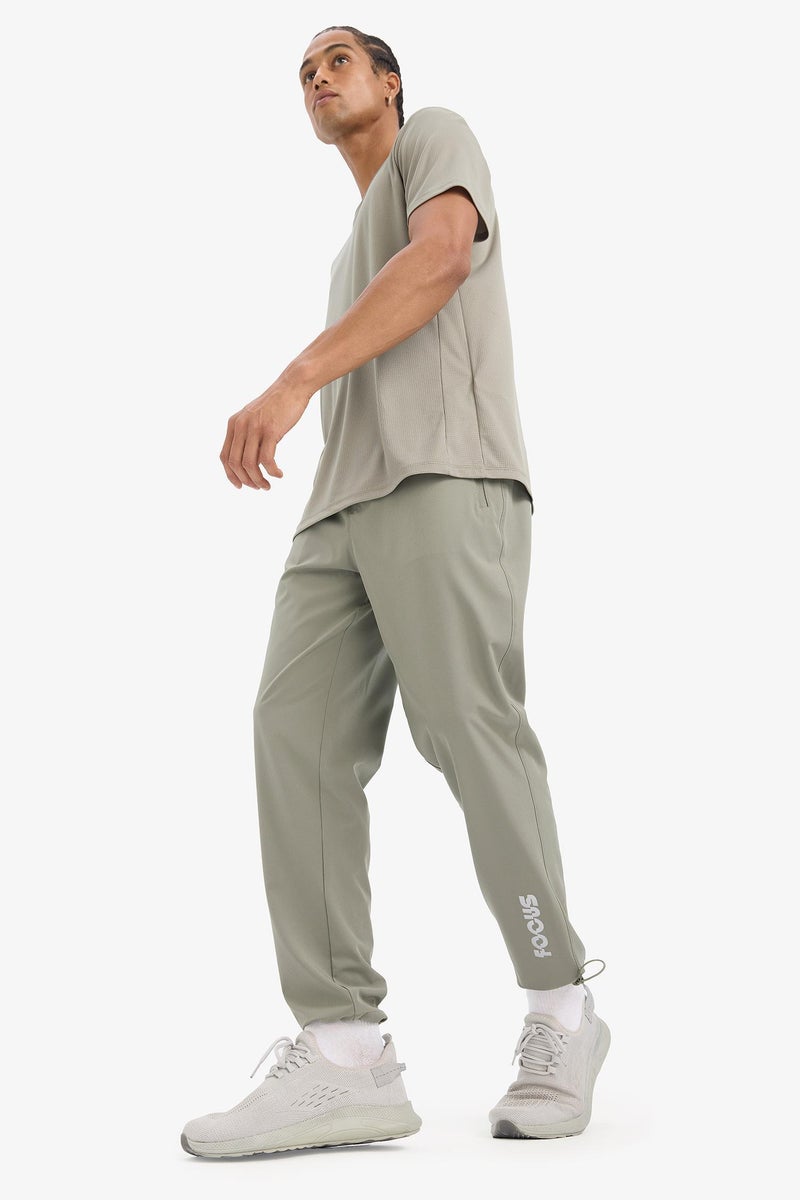 DeFacto Green Man Slim Fit Woven Jogger Casual - Image 2