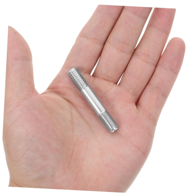 4Pcs Steel Threaded Double End Rod Bolts Firm Dual End Bolts For Generator Wheel Conversion - Image 4