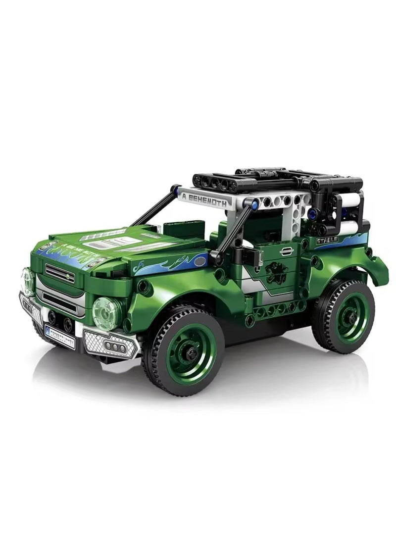 MingDi 8704-8706 2024 New Sports Car Model Racing Car Assembly Toy Gift Puzzle Building Blocks Sets - Image 1