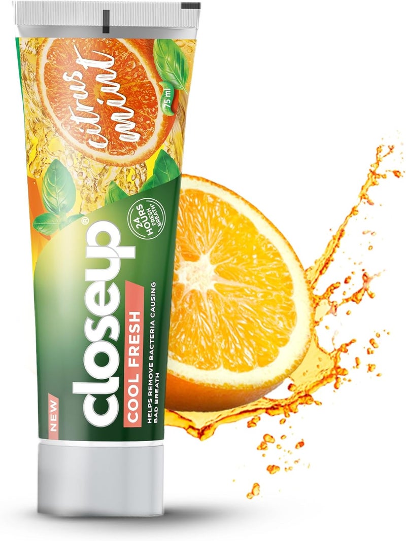 Closeup Cool Fresh Toothpaste, Citrus Mint - 75ml - Image 1