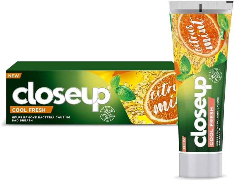 Closeup Cool Fresh Toothpaste, Citrus Mint - 75ml - Image 2