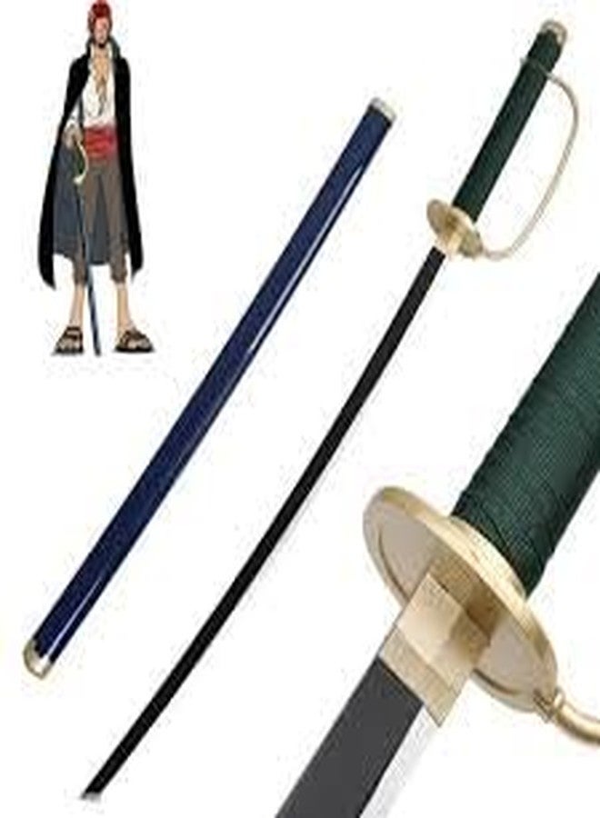 Offo One Piece Shanks 100cm Wooden Practice Katana, Life-Size Anime Sword for Cosplay, Training & Display, Premium Decorative Prop Gift for Kids, Teens & Collectors - Image 5
