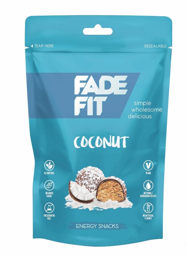 Energy Snacks, Coconut - 45g (3 Balls), UAE