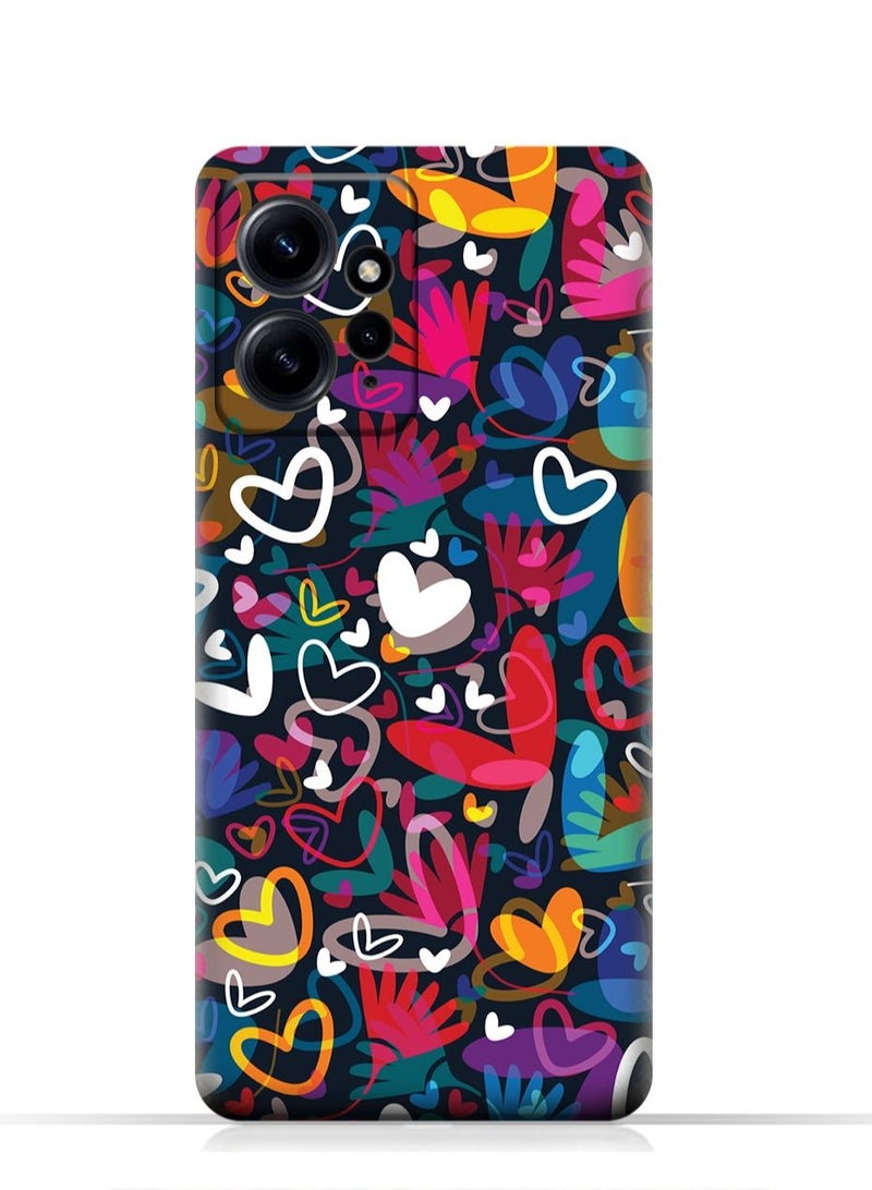 إيه إم سي ديزاين غطاء حماية بطبعة هاتف شاومى ريدمي نوت 12 4G - Image 1