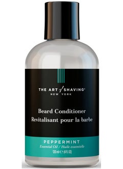 THE ART of SHAVING The Art of Shaving Beard Conditioner - Beard Softener to Nourish & Soften Beard Hair, Leaves Clean & Shiny Finish, Peppermint, 4 Fl Oz  - Image 1