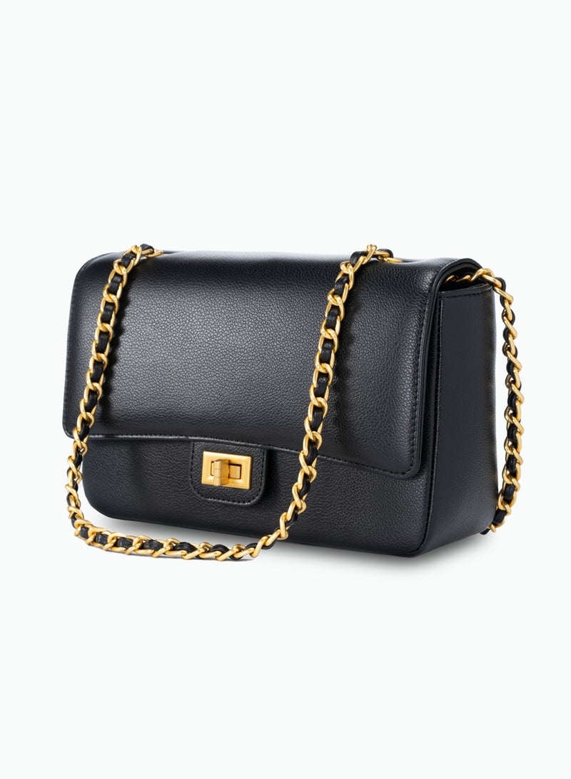 Thulath Women's Shoulder Bag, Exquisite Chain Design,Vegan Leather Shoulder Bag, women's commuter shoulder bag crossbody bag chain bag, The perfect gift choice - Image 2