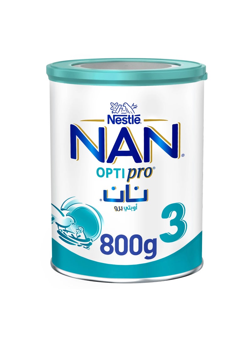 Nan Optipro 3 Growing-Up Milk, 1-3 Years 800g - Image 1