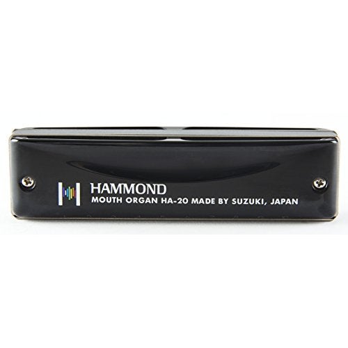 HAMMOND Suzuki HA-20-A Promaster Hammond Professional 10-Hole Diatonic Harmonica, Key of A - Image 1