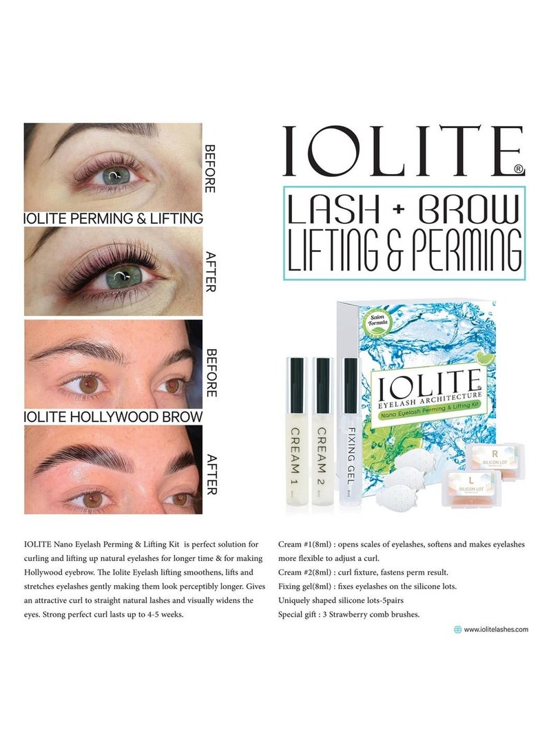 Iolite Eyelash Perming and Lifting Nano Kit INPLK | IOLITE LASHES - Image 2