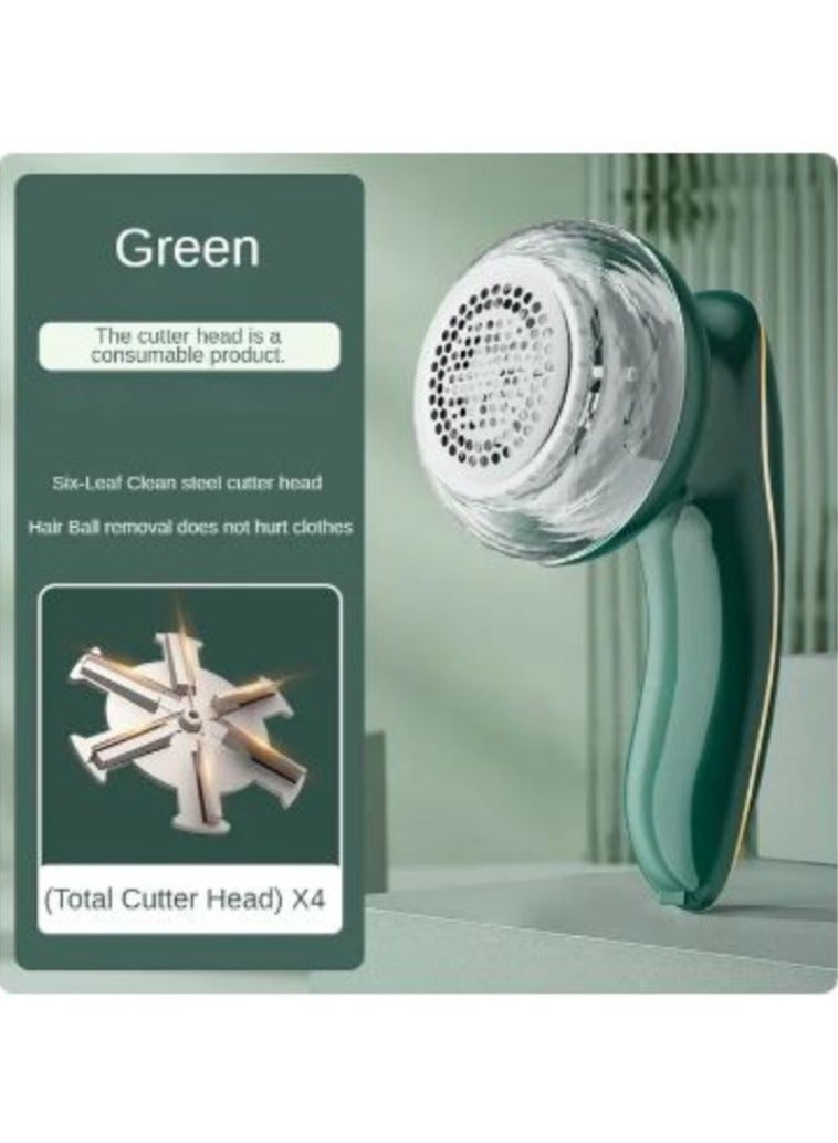 Electric Lint Remover Six Knife Net Pellet Shaver Portable USB Rechargeable For Clothing Hair Ball Trimmer Fuzz Spools Removal  - Image 2