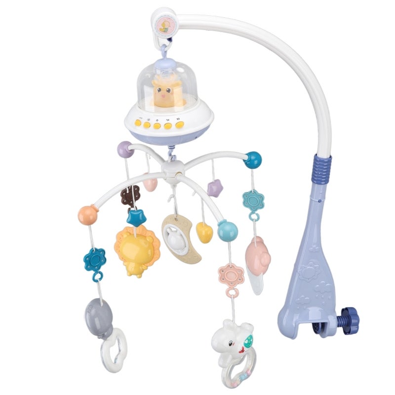 Baby Mobile: 360° Rotating ABS Plastic - Remote Control Timing Function Animals Night Lights With 16 Nursery Rhymes & Lullabies for Baby Nursery Toddler Gifts - Image 4
