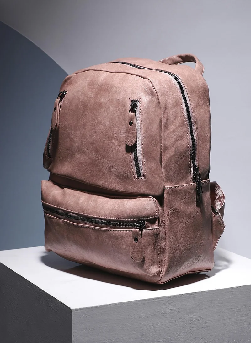 The Daily Mini Backpack - Nude Pink