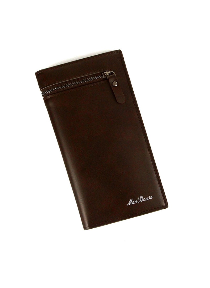 MenBense - Men's Multifunctional Large Capacity Long Wallet 19 * 9.5 * 2CM - Image 1