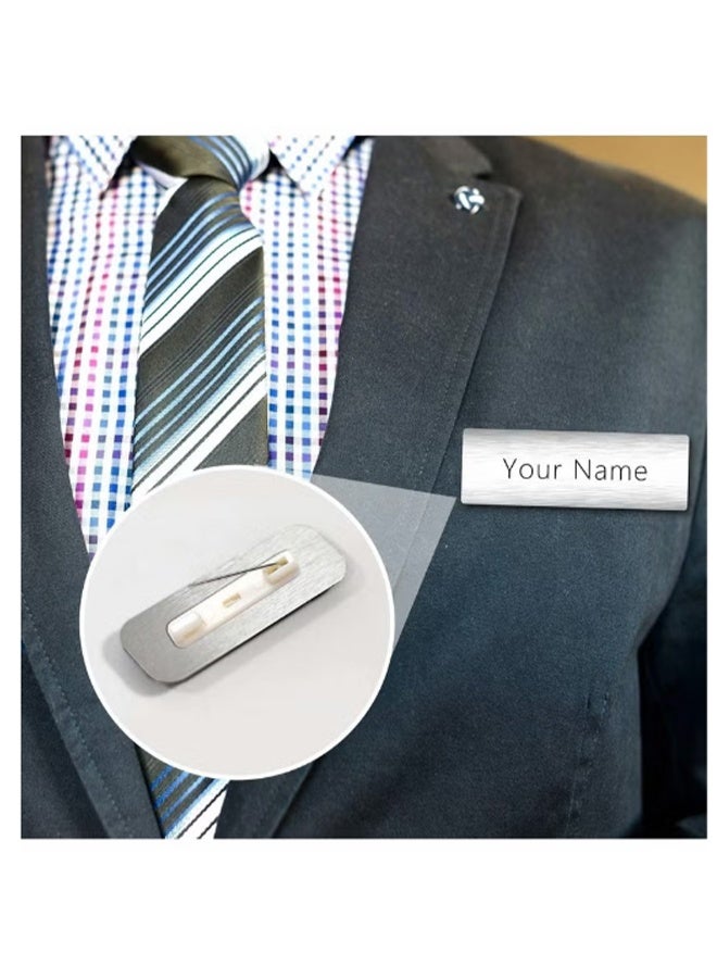 YJ 22mm Safety Bar Pins, 100 Pcs Large Safety Pins for Name Tag with Adhesive - Image 5