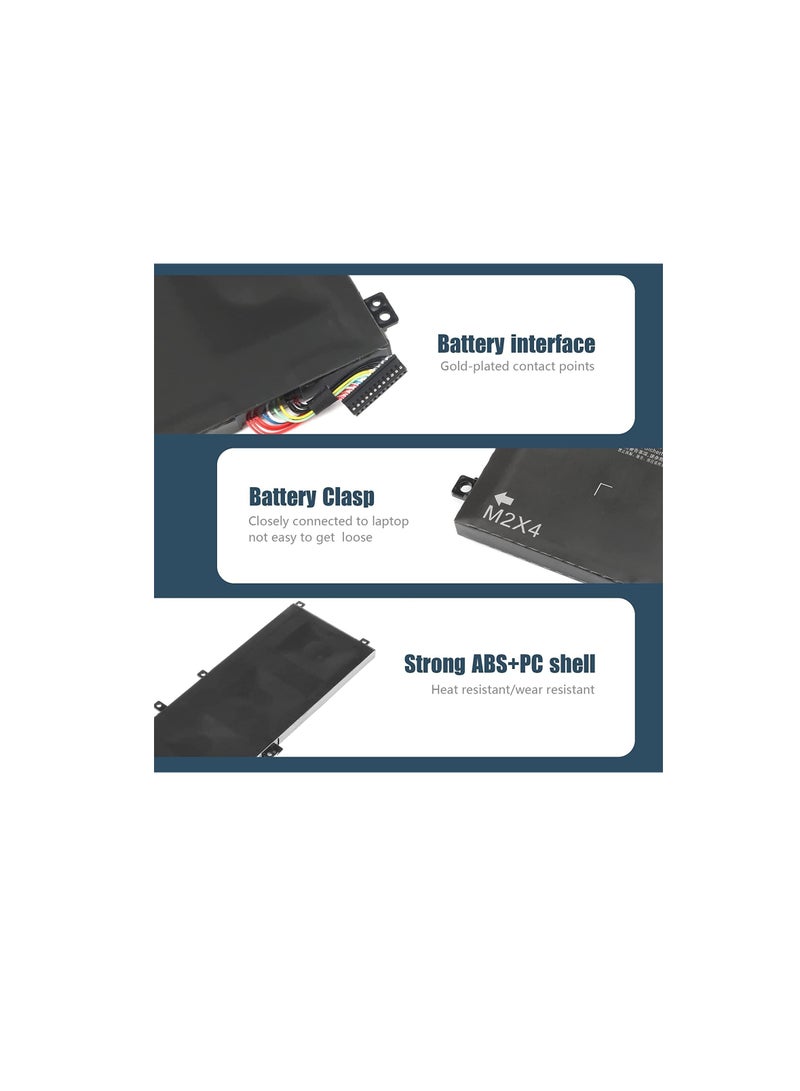 Terabyte 6GTPY Battery for Dell XPS 15 9560 9570 9550 7590 Precision 5510 5520 5530 M5520 M5510 Vostro 7500 7590 5041C 5D91C 5XJ28 GPM03 6GTPY Battery - Image 5
