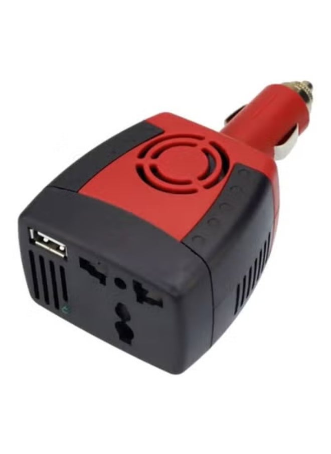 ELTRAZONE Car Power Inverter Charger with USB Port | DC 12V to AC Power Converter for Laptops, Phones & Small Devices | Portable Car Adapter with Built-In USB Charging Port | Ideal for Travel, Camping, Road Trips & Emergency Power  - Image 3