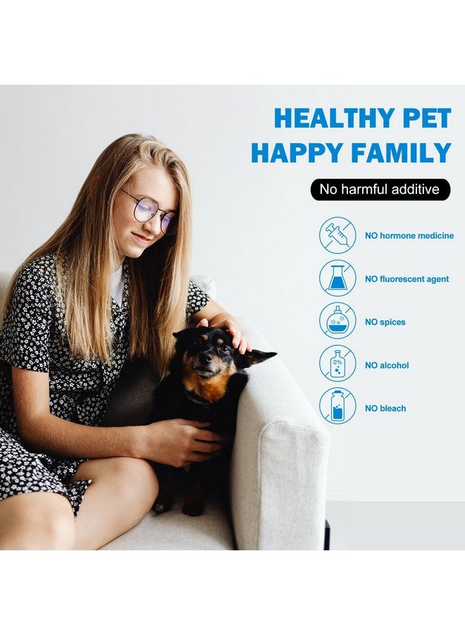 Opula Dog Eye Wipes Biodegradable 300 Count, Cat Dog Eye Cleaner, Pet Tear Stain Remover Wipes, Dog Eye Cleaning Wipes, Eye Cleaner Pads, Unscented Gentle Pet Tear Wipe - Image 5