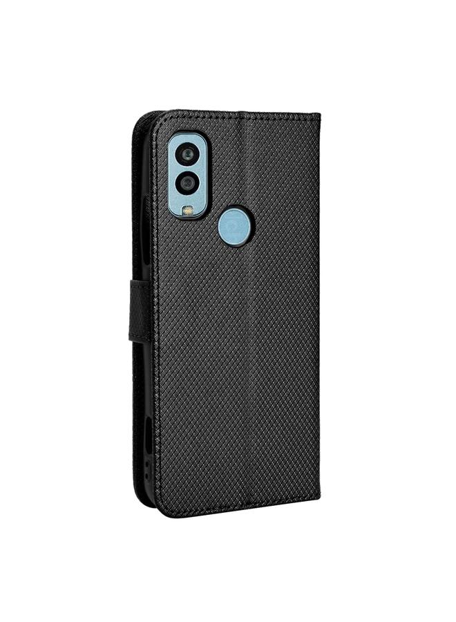 S-TOP Case For Kyocera Android One S10 Diamond Texture Leather Phone Case - Image 3