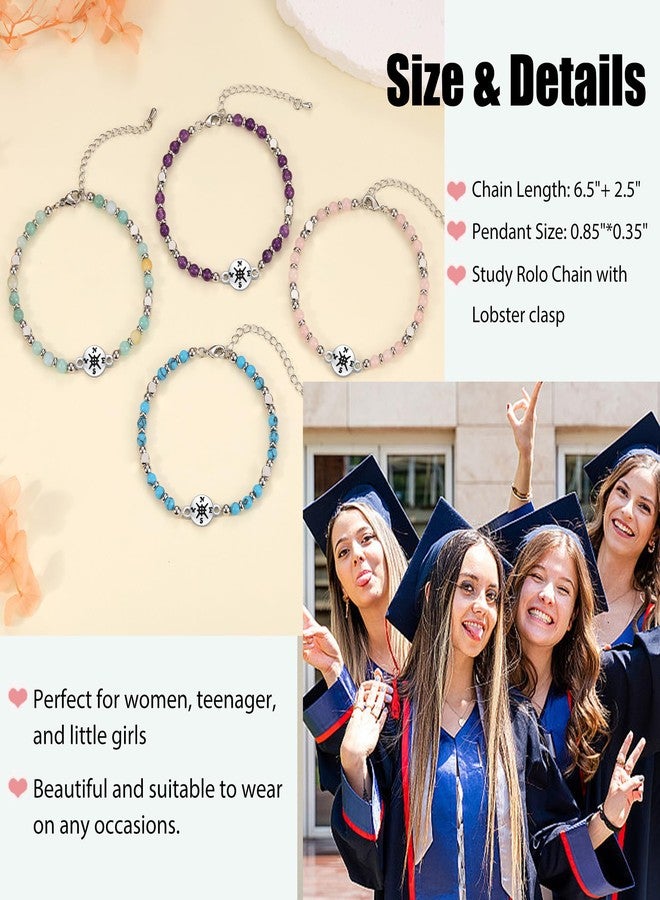 HiStock Graduation Gifts for Her 2026, Class of 2026 Graudations Bracelet College Graduation Gifts for Women High School Middle Shool 5th 8th Graduate Gift for Daughter Granddaughter Niece - Image 4