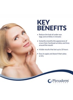 Plexaderm Rapid Reduction Eye Serum Pods Advanced Formula Anti Aging Serum Visibly Reduces Under Eye Bags Wrinkles Dark Circles Fine Lines & Crow'S Feet Instantly  - Image 2