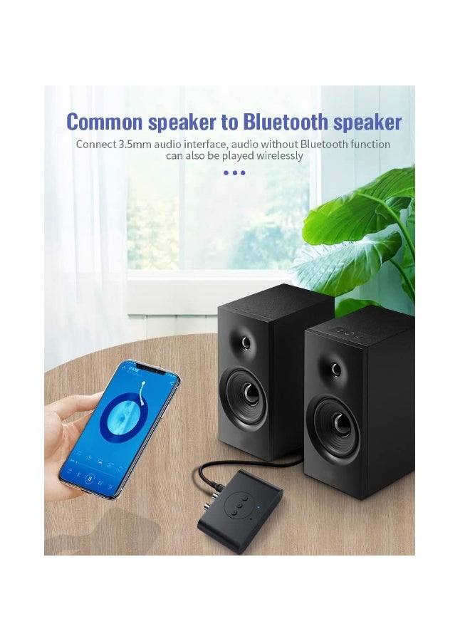 Chabeia Bluetooth 5.3 Audio Receiver U Disk RCA 3.5mm 3.5 AUX USB Jack Stereo Music Wireless Adapter Mic For Car Kit Speaker Amplifier - Image 4