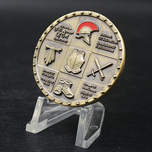 Glamtune Put On The Whole Armor of God Challenge Coin Collection - Pray Always - Image 3