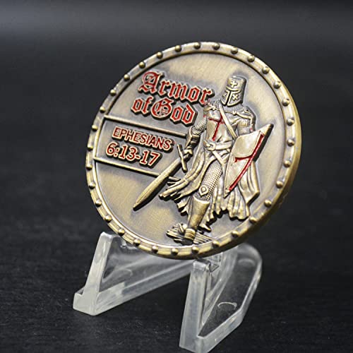Glamtune Put On The Whole Armor of God Challenge Coin Collection - Pray Always - Image 2