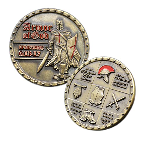 Glamtune Put On The Whole Armor of God Challenge Coin Collection - Pray Always - Image 1