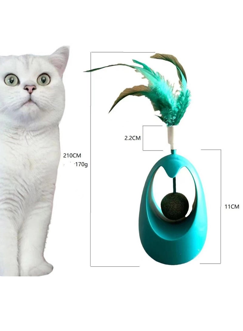 general Catnip Ball, Wobble Toy, Cat Lollipop, Cat Teaser Wand, Tooth Grinding and Dental Cleaning Toy, Wood Betony, Cat Snacks, Cat Toys and Supplies - Image 2