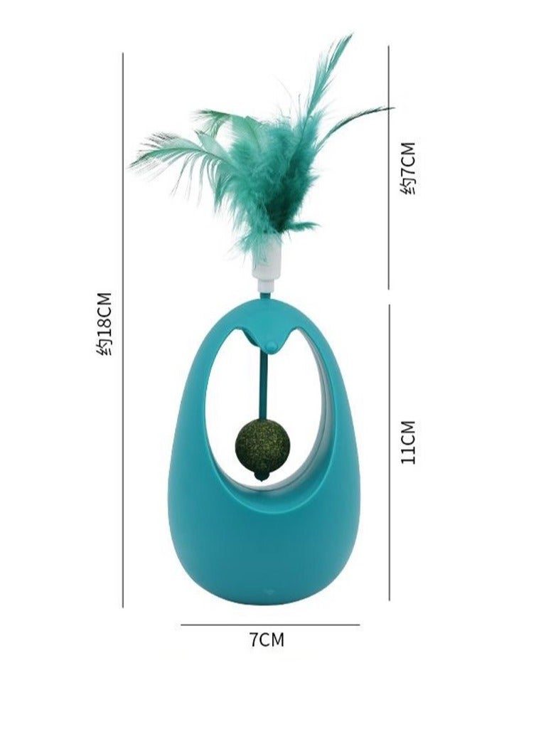 general Catnip Ball, Wobble Toy, Cat Lollipop, Cat Teaser Wand, Tooth Grinding and Dental Cleaning Toy, Wood Betony, Cat Snacks, Cat Toys and Supplies - Image 3