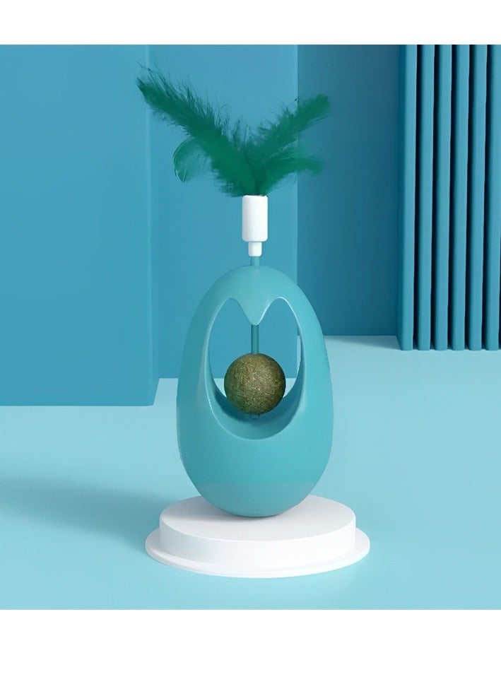 general Catnip Ball, Wobble Toy, Cat Lollipop, Cat Teaser Wand, Tooth Grinding and Dental Cleaning Toy, Wood Betony, Cat Snacks, Cat Toys and Supplies - Image 4