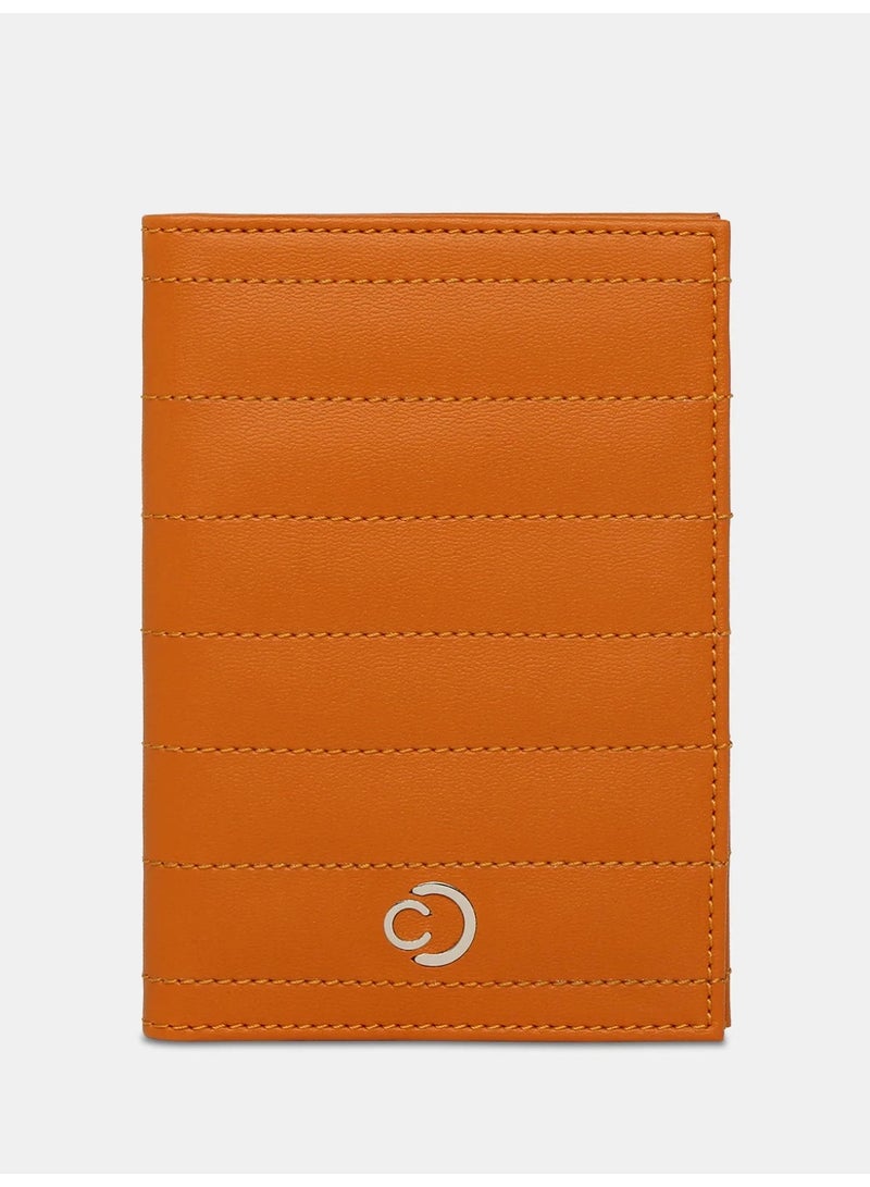 CAPRESE AVERY PASSPORT CASE MUSTARD - Image 2