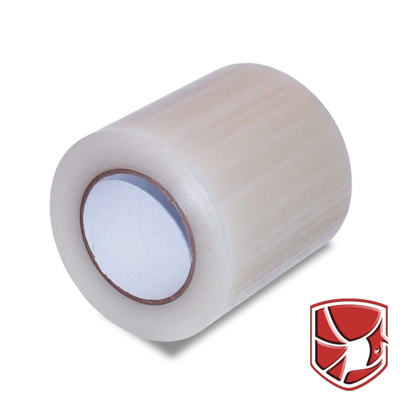 ArmorDillo Bruise Tape Temporary Paint Protection Film for Cars 5 x 200ft Perfed Every 6 Towing Paint Protection Paint Mask Clear Adhesive Film for Autos - Image 4