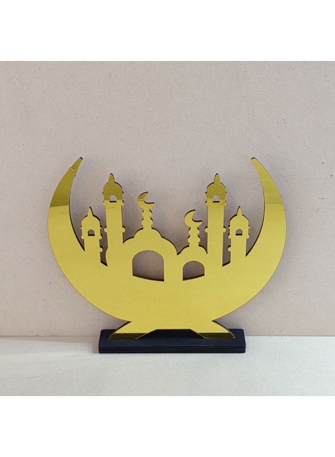 Nariele European and American Moon Castle 3D Ornament - Image 1