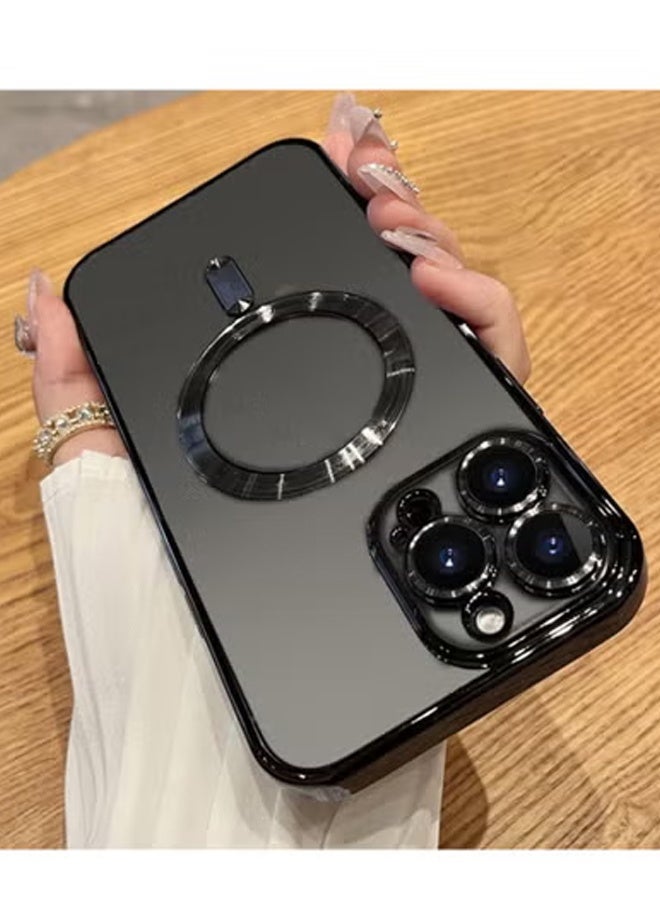 TIGER Case Compatible with iPhone 14 Pro Max with Camera Lens Protector (Compatible with MagSafe) Anti-Scratch Shockproof Protective Slim iPhone 14 Pro Max Case for Women Men (Black) - Image 5