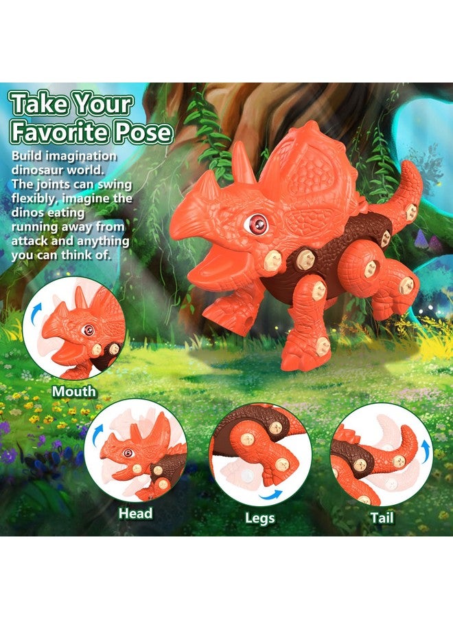 Jasonwell Kids Building Dinosaur Toys - Boys STEM Take Apart Construction Set Educational Dino Kit Play Set Easter Party Favors Christmas Birthday Gifts for Toddler Girls Age 3 4 5 6 7 8 + Year Old - Image 4