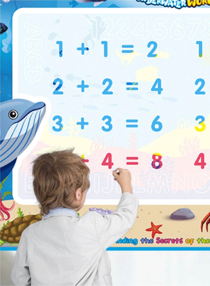 Drawing Painting Large Magic Water Suitable For 1 2 3 4 5 Years Boys Girls For Old Children Creative Educational Toys Gifts Painting Water Magic Mat - Image 4