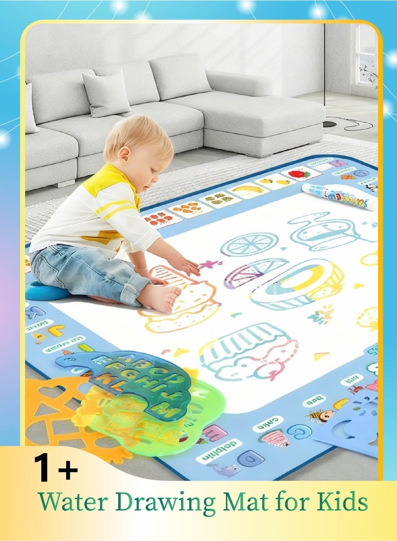 Drawing Painting Large Magic Water Suitable For 1 2 3 4 5 Years Boys Girls For Old Children Creative Educational Toys Gifts Painting Water Magic Mat - Image 1