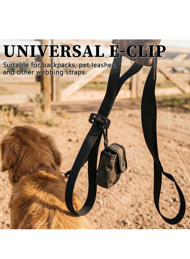 2‑Pack Stainless Steel Seatbelt Adjuster E‑Clips, Secure Strap Management for Daily Use - Image 5