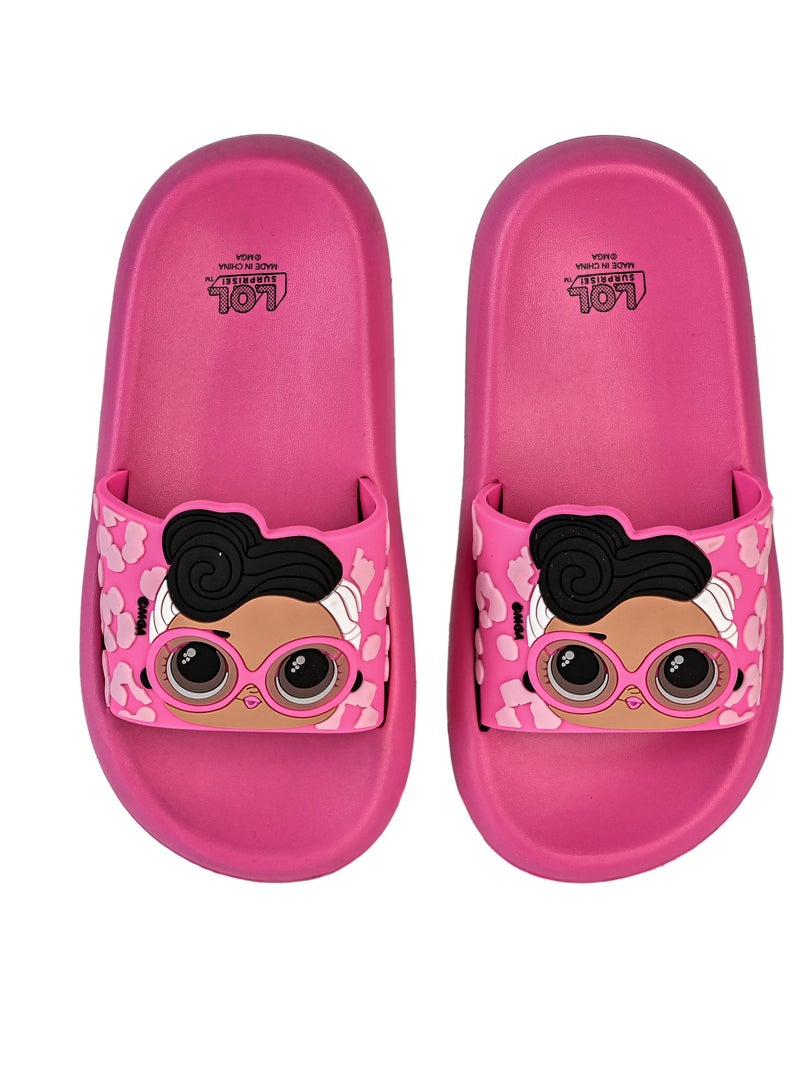 UrbanHaul LOL Patterned Non-Slip Sole Girls' Suitable for Daily Use  - Image 1