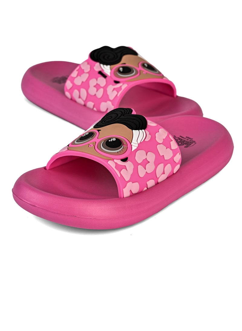 UrbanHaul LOL Patterned Non-Slip Sole Girls' Suitable for Daily Use  - Image 3