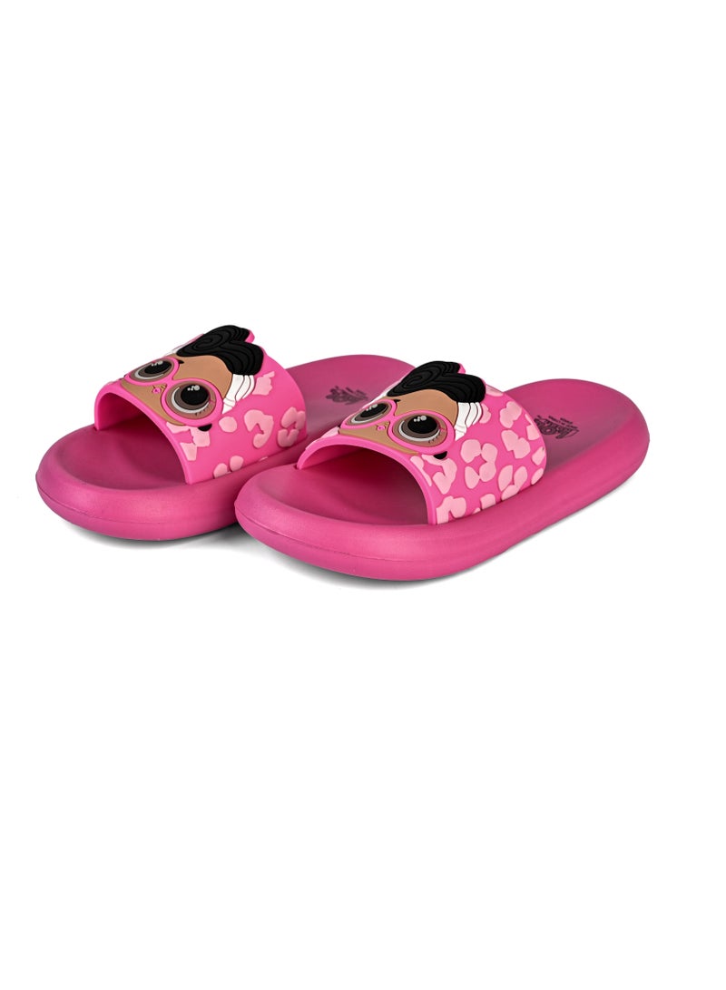 UrbanHaul LOL Patterned Non-Slip Sole Girls' Suitable for Daily Use  - Image 2