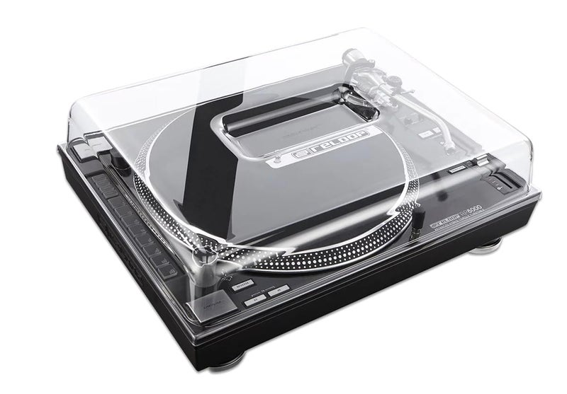 Decksaver DS-PC-RPTURNTABLE Impact Resistant Polycarbonate Cover for Reloop RP-8000 and RP-7000 Turntables - Image 1