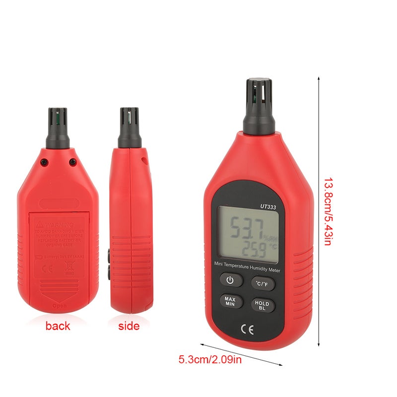 Uni T UT333 Mini LCD Digital Thermometer Air Temperature and Humidity Meter Sensor - Image 2