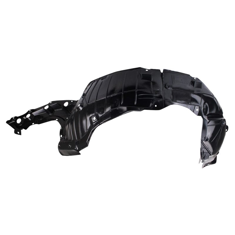 TRQ Front Right Inner Fender Liner Black Passenger Side Compatible with 20162018 Nissan Altima NI1249150