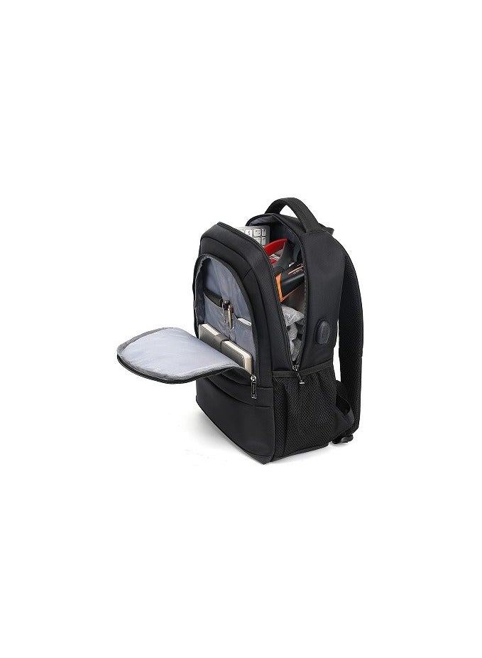 كول بيل حقيبة  الظهر للكمبيوتر المحمول  مقاس كبير  15.6 بوصة لون اسود  موديل  CB8256 - Image 2